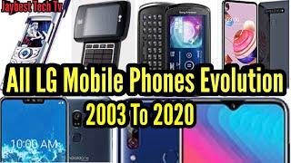 All LG Mobile Phones Evolution/History 2003 To 2020