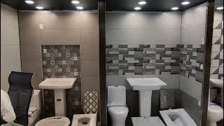 Pakistan Biggest Sanitary Fittings Wholesale Market Gujranwala , Washroom Bath Sets ,Total Barss.