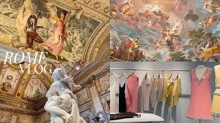 Summer week in Rome: Villa Medici, Miu Miu, Galleria Borghese, Vatican... | Italy diaries vlog 