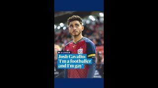 Josh Cavallo: ‘I’m a footballer and I’m gay’ #shorts