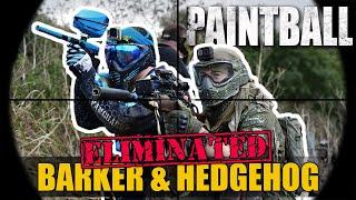 Barker & Hidden Hedgehog Eliminated!  PAINTBALL WARS