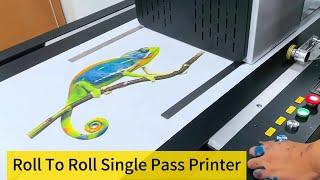 Epson A3+head Single pass digital inkjet printer