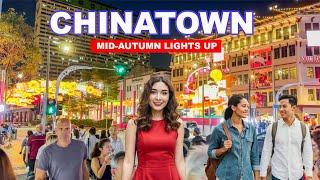 Singapore Chinatown | Mid-autumn Lights Up 2024 Tour ️