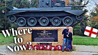 Americans Wander through a WW2 Memorial! (UK Vlog)