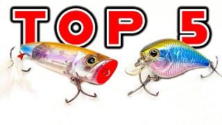 Top 5 Baits For May Bass Fishing!