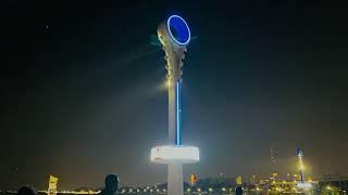 Dubai Night Beach , Jumeirah  Beach, Only  Overnight beach in Dubai, UAE 