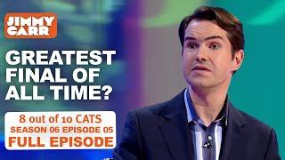 Where Does The 2008 Wimbledon Tennis Final Rank? | 8 Out of 10 Cats Series 6 Episode 5 | Jimmy Carr