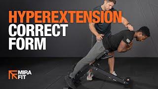 Hyperextension Correct Form - Gareth Sapstead