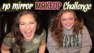No mirror makeup challenge *FAIL* (so funny i cried)