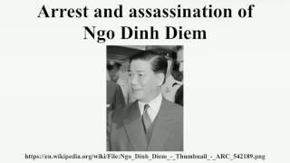 Arrest and assassination of Ngo Dinh Diem