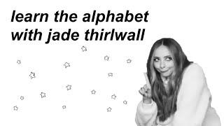 learn the alphabet with jade thirlwall