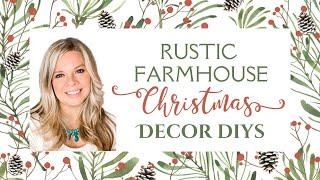  NEW 2023 BEAUTIFUL CHRISTMAS DIYS | MUST SEE RUSTIC FARMHOUSE HOLIDAY DECOR