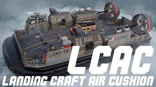 U.S. Navy's Amphibious Hovercraft LCAC