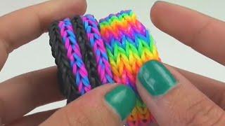 Loom Bandz DIY Vierfach Fishtail selber machen Anleitung Tutorial | How To deutsch