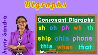 Consonant Digraphs | sh, ch, th, ph, wh | Two letters joined together gives one sound - Phonics