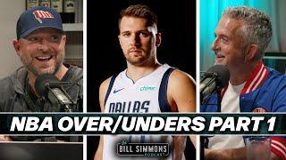 NBA Over/Unders Part 1: The Thunder/Mavericks Divisions | The Bill Simmons Podcast