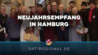 Neujahrsempfang im Hamburger Rathaus