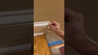 Fixing this ugly transition  #carpenter #diy #woodworking #homeimprovement