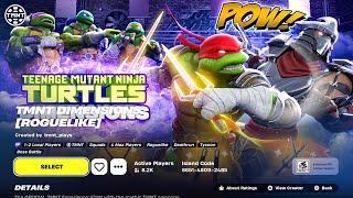 COMPLETE TMNT Dimensions Roguelike Tutorial in Fortnite! (EASY STEPS) Teenage Mutant Ninja Turtles