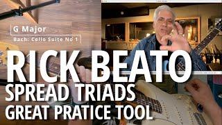 Rick Beato Spread Triads Guitar Lesson & Tutorial with Tabs