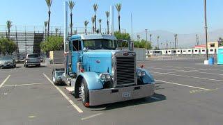 Carlos Cardenas' 1956 Peterbilt 351/281 At Truckin' For Kids 2021