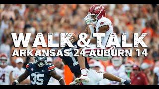 WALK & TALK: Arkansas 24, Auburn 14