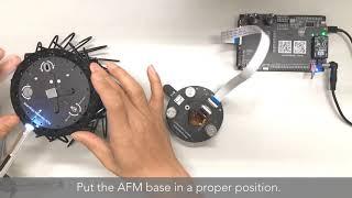 Strømlingo DIY AFM Video Manual 02: Focus laser on AFM probe and scanning