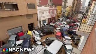 At least 95 people killed in flood emergency in Spain