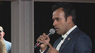 Hundreds gather as Vivek Ramaswamy holds town hall in Springfield