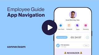 Connecteam | User Guide | Navigating the App