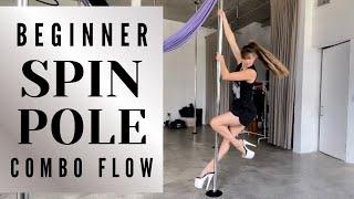 SPIN POLE DANCE Combo Tutorial For Beginners