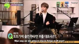 [ENG] 150305 What Song Will Jonghyun Sing in 20 Years? - Picnic Live