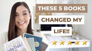 5 SELF-HELP BOOKS THAT CHANGED MY LIFE | LAW OF ATTRACTION | Emma Mumford