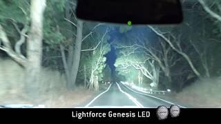 Lightforce Genesis LEDs Beam Pattern and Performance Demonstration