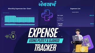 Expense Tracker Using Django | Finance Manager | Expense Tracking | Error By Night | Python | By Dev