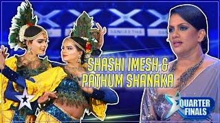 රණ මොණරුන්ගේ රාජකීය නර්තනය  | Shashi & Pathum | Sri Lanka's Got Talent | Sirasa TV