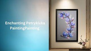 Dive into Petrykivka Painting Process| Ukrainian folk art