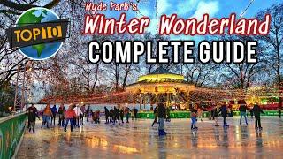 Winter Wonderland London's Hyde Park ⭐️COMPLETE GUIDE⭐️