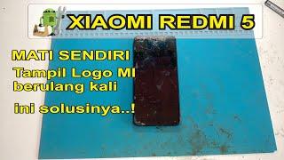 Gampang..! Perbaiki hp REDMI Mati Mentok Logo MI