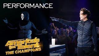 SHIN LIM Is Magician X?! Marc Spelmann Blows Minds With Magic! - America's Got Talent: The Champions