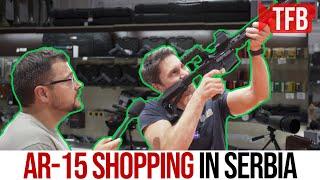 AR-15 Shopping at a Serbian Gun Show (ft. @DumDum_channel Darko)