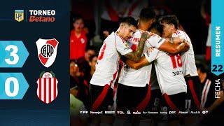 RIVER 3 - 0 BARRACAS CENTRAL I Resumen del partido | #TorneoBetano 2024