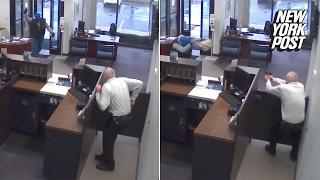 Hero security guard won't be charged for shooting bank robber | New York Post