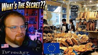 American Reacts to If Bread is BAD.. Then Why Are Europeans Thin??