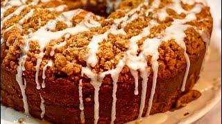 Cinnamon Streusel Coffee Cake