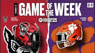 SIMMING NC STATE-CLEMSON | EA CFB 25 GAME OF THE WEEK 