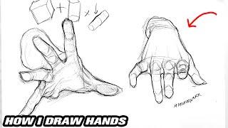 HOW I DRAW HANDS