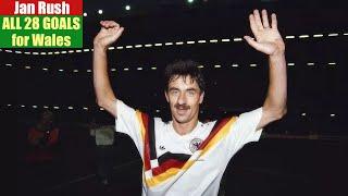 Ian Rush ◉ All 28 Goals for Wales 󠁧󠁢󠁷󠁬󠁳󠁿