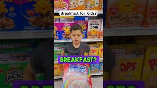 Teach Your Kids What Kids Should Eat For Breakfast!!! #groceryshopping #nutritionforkids #nutrition