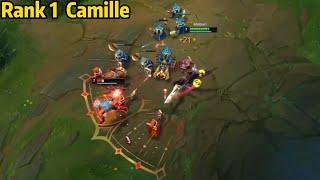 Rank 1 Camille VS KR Challenger Riven!